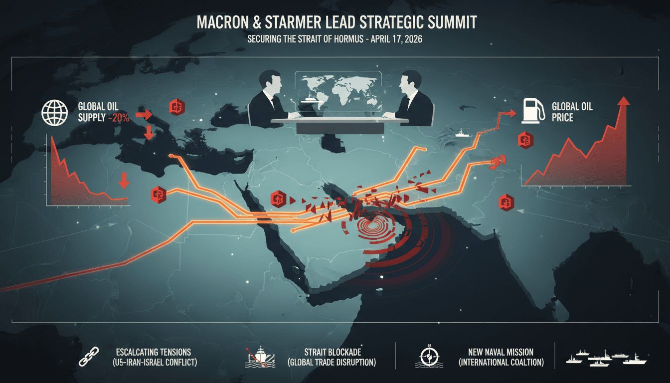 Macron and Starmer Lead International Summit for Strait of Hormuz Security Mission