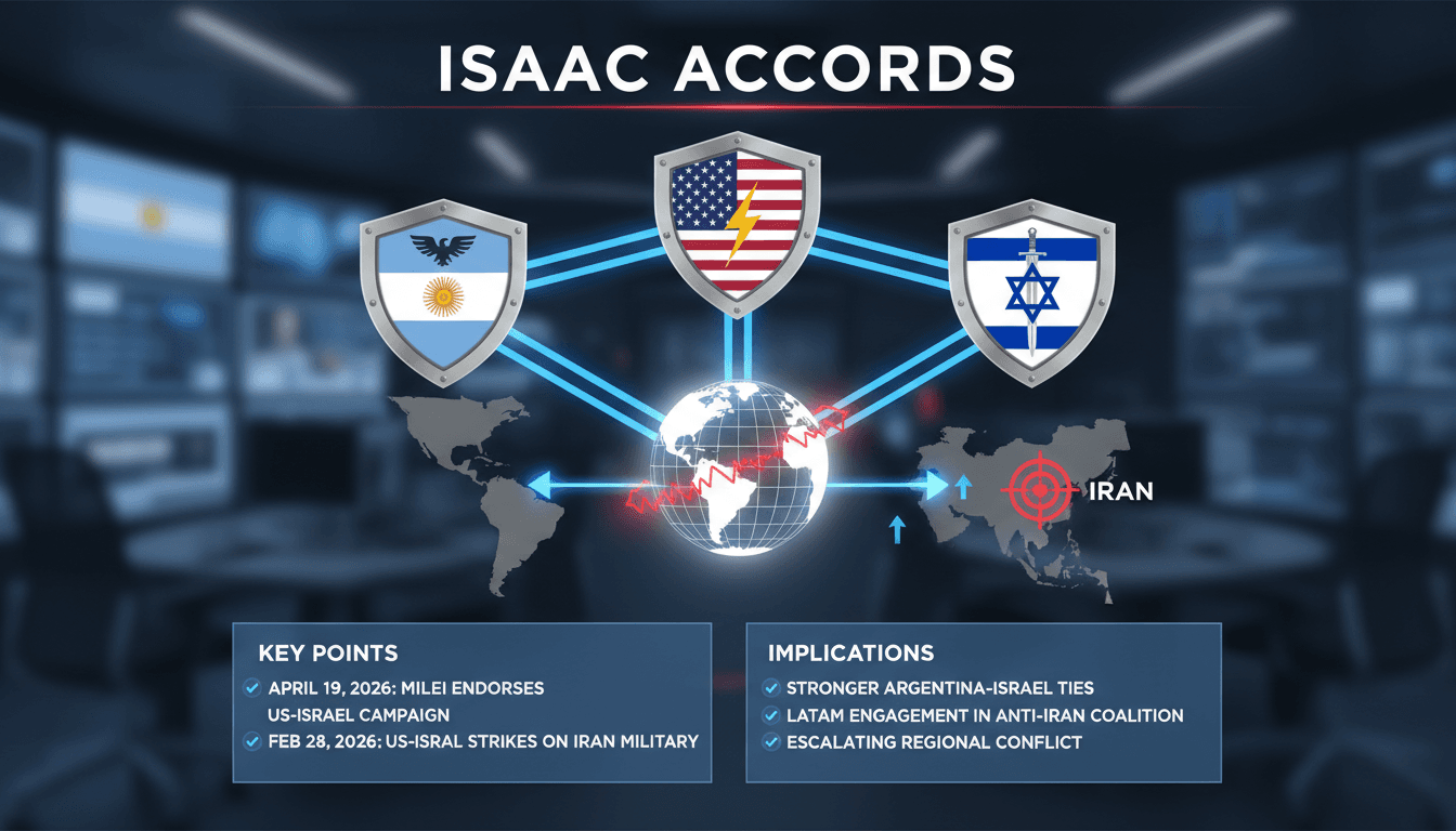 Argentine President Javier Milei Supports US-Israel Military Action Against Iran in Jerusalem