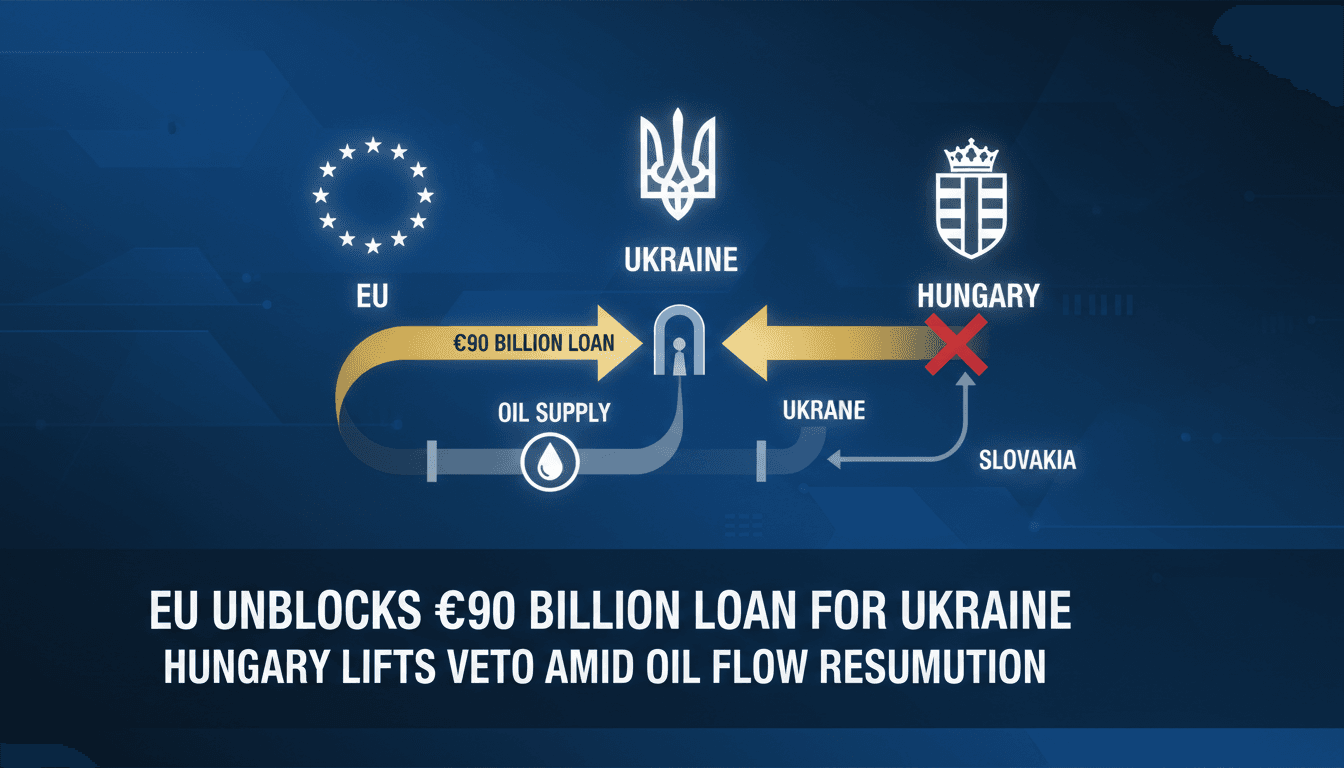 EU Unblocks €90 Billion Loan for Ukraine Following Hungary's Veto Lift
