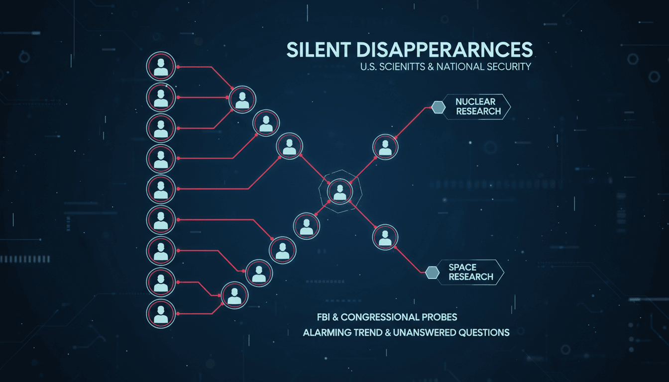 Investigation launched into suspicious deaths and disappearances of U.S. scientists linked to nuclear and space research