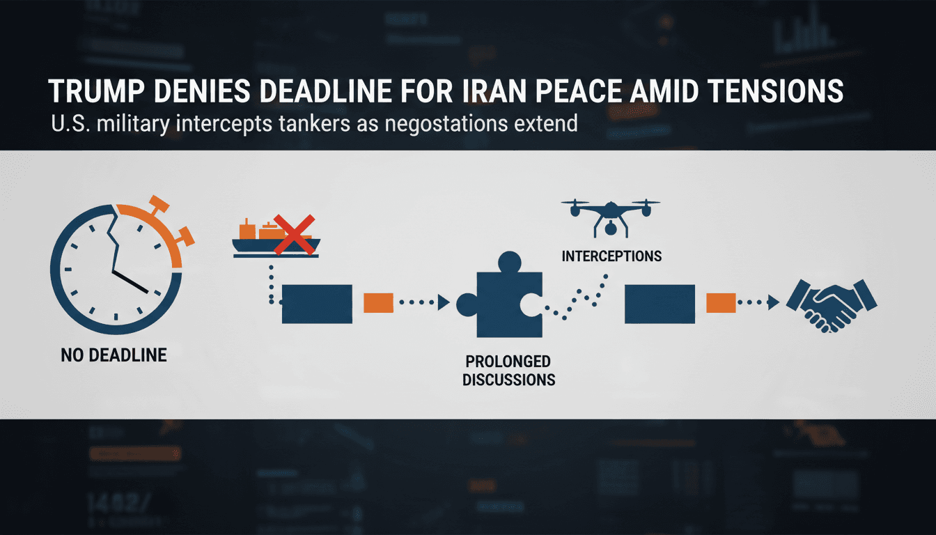 Trump Denies Deadline for Iran Peace Agreement Amid Ongoing Tensions