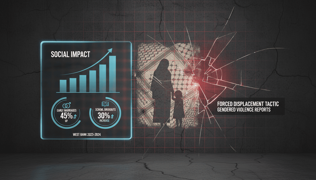 Israeli Forces Reportedly Use Sexual Violence to Displace Palestinians in West Bank