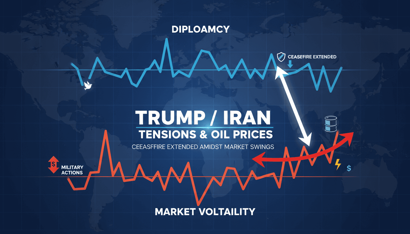 Trump Extends Ceasefire with Iran Amid Rising Tensions and Market Volatility