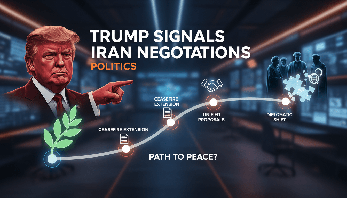 Trump Signals Potential Resumption of Negotiations with Iran