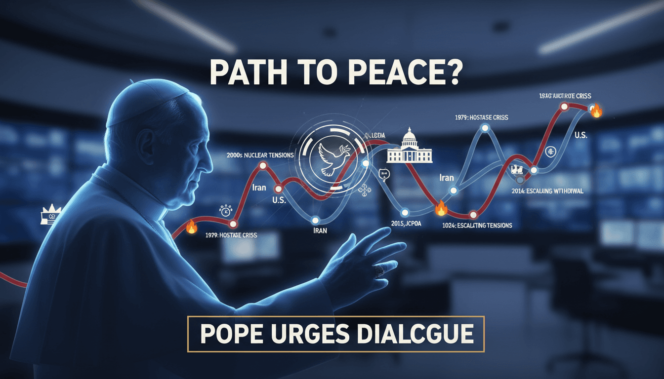 Pope Leo XIV Calls for Renewed Peace Talks Between US and Iran