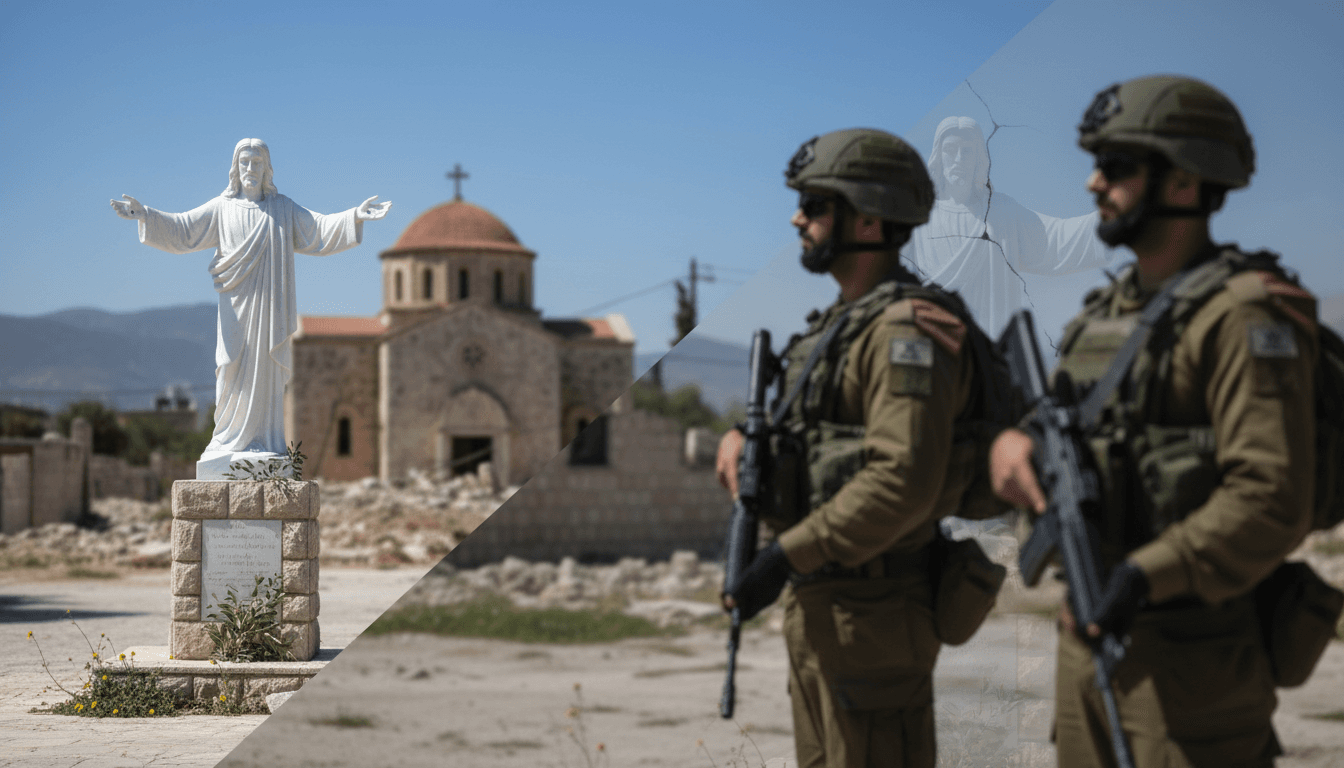 IDF Sentences Two Soldiers for Vandalizing Jesus Statue in Southern Lebanon