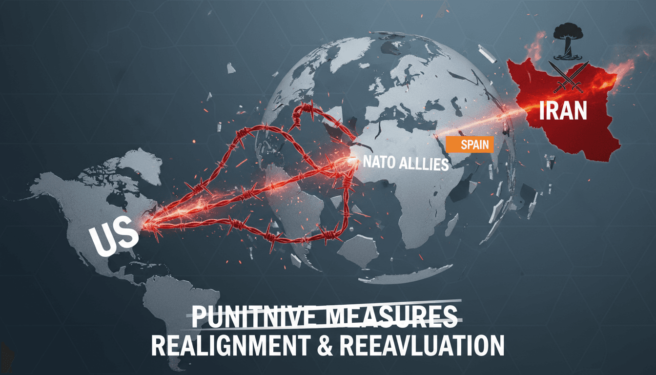 US Considers Punitive Measures Against NATO Allies Over Iran War Support