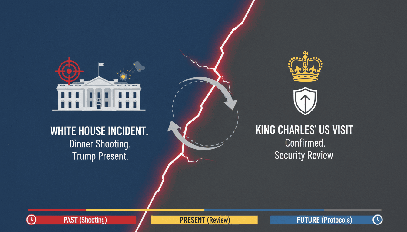 King Charles' US state visit confirmed despite White House shooting incident