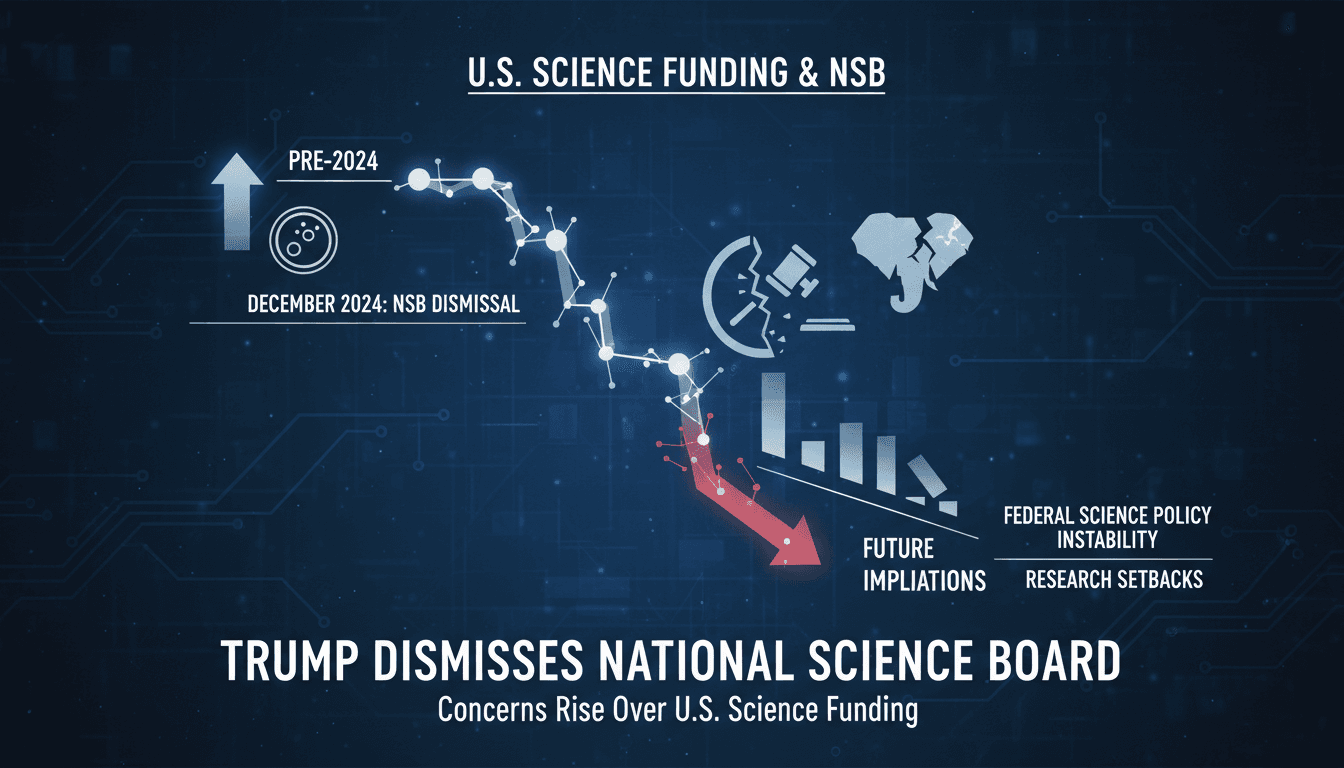 Trump Dismisses Entire National Science Board Raising Concerns Over U.S. Science Funding