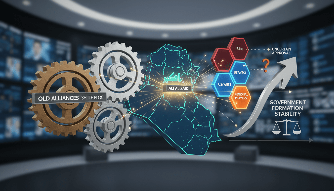 Ali al-Zaidi nominated as Iraq's Prime Minister-designate amid political deadlock