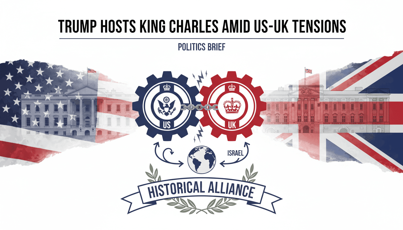 Trump Hosts King Charles at White House Amid US-UK Tensions