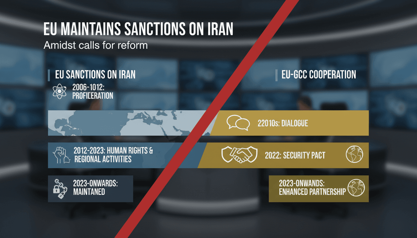 EU maintains sanctions on Iran amid calls for reform