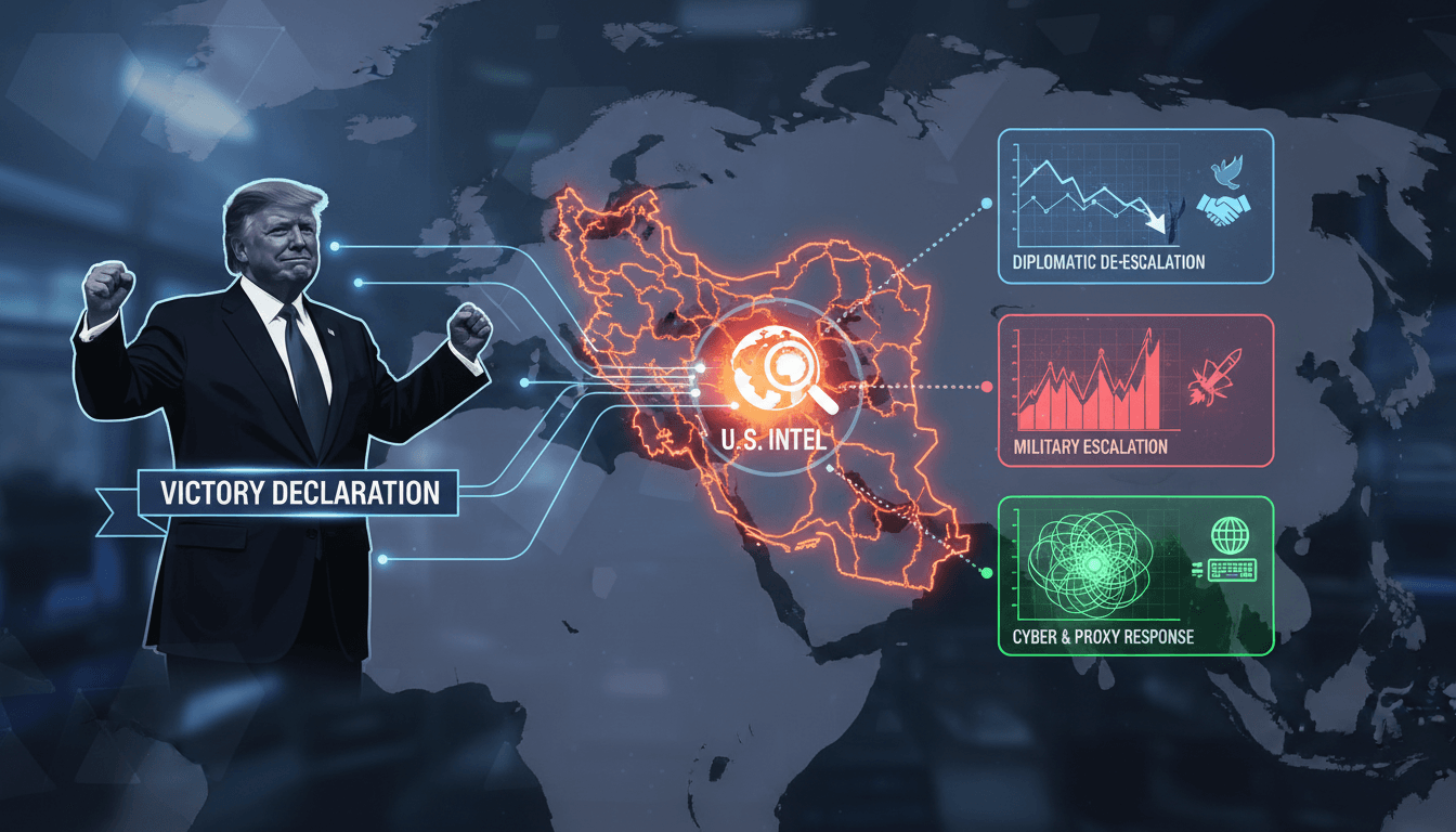 U.S. Intelligence Analyzes Potential Iranian Reactions to Trump's Possible Victory Declaration