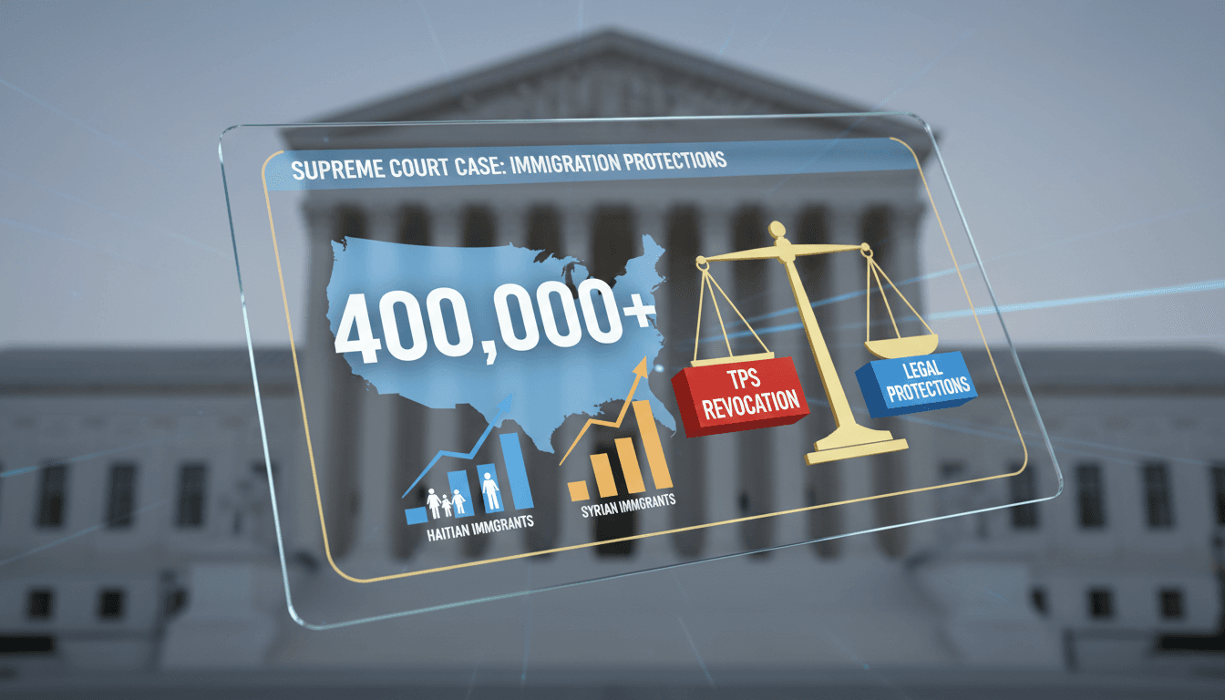 Supreme Court to Hear Case on Revoking TPS for Haitian and Syrian Immigrants