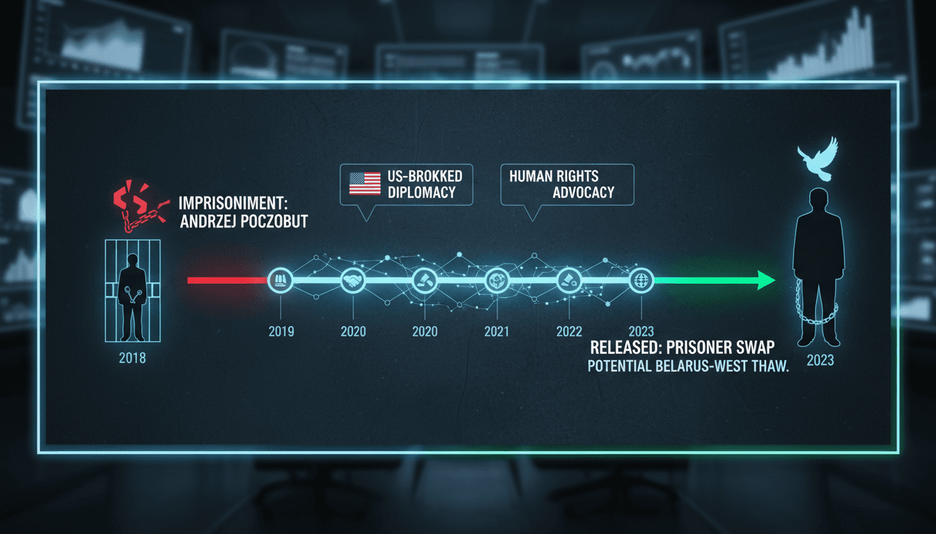 Polish-Belarusian journalist Andrzej Poczobut released in US-brokered prisoner swap