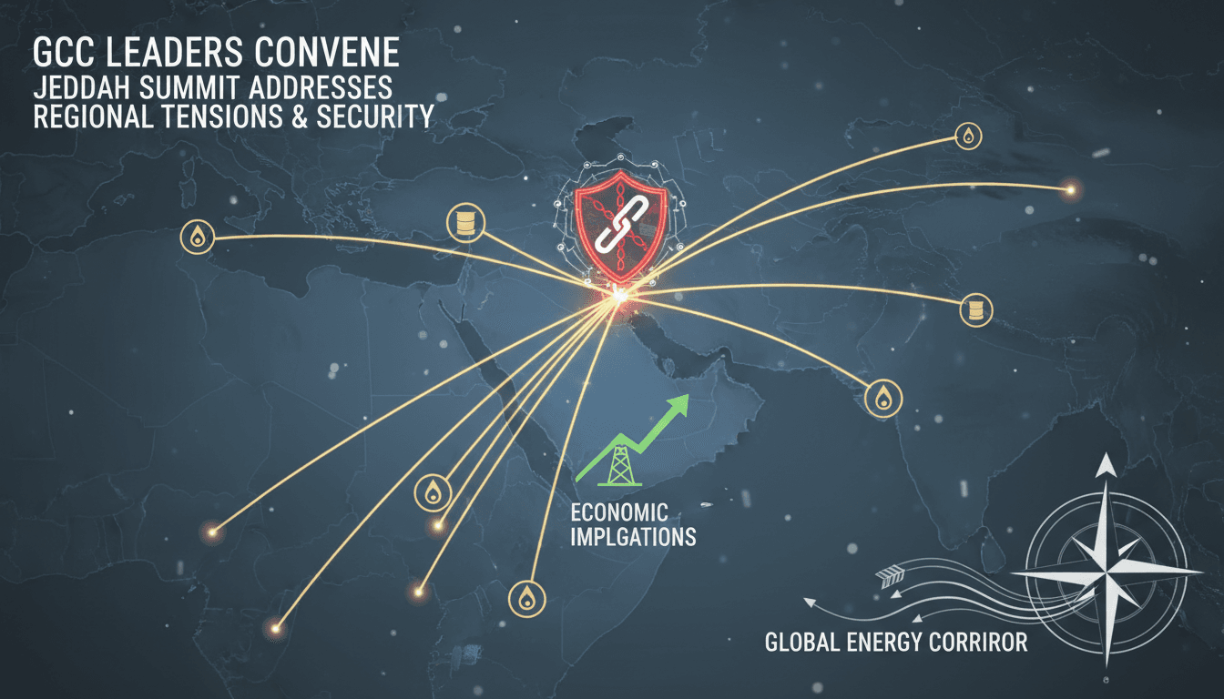 GCC leaders convene in Jeddah to address regional tensions and security challenges