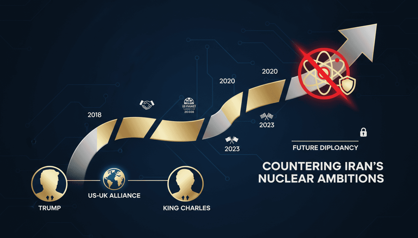 Trump and King Charles reaffirm commitment to counter Iran's nuclear ambitions