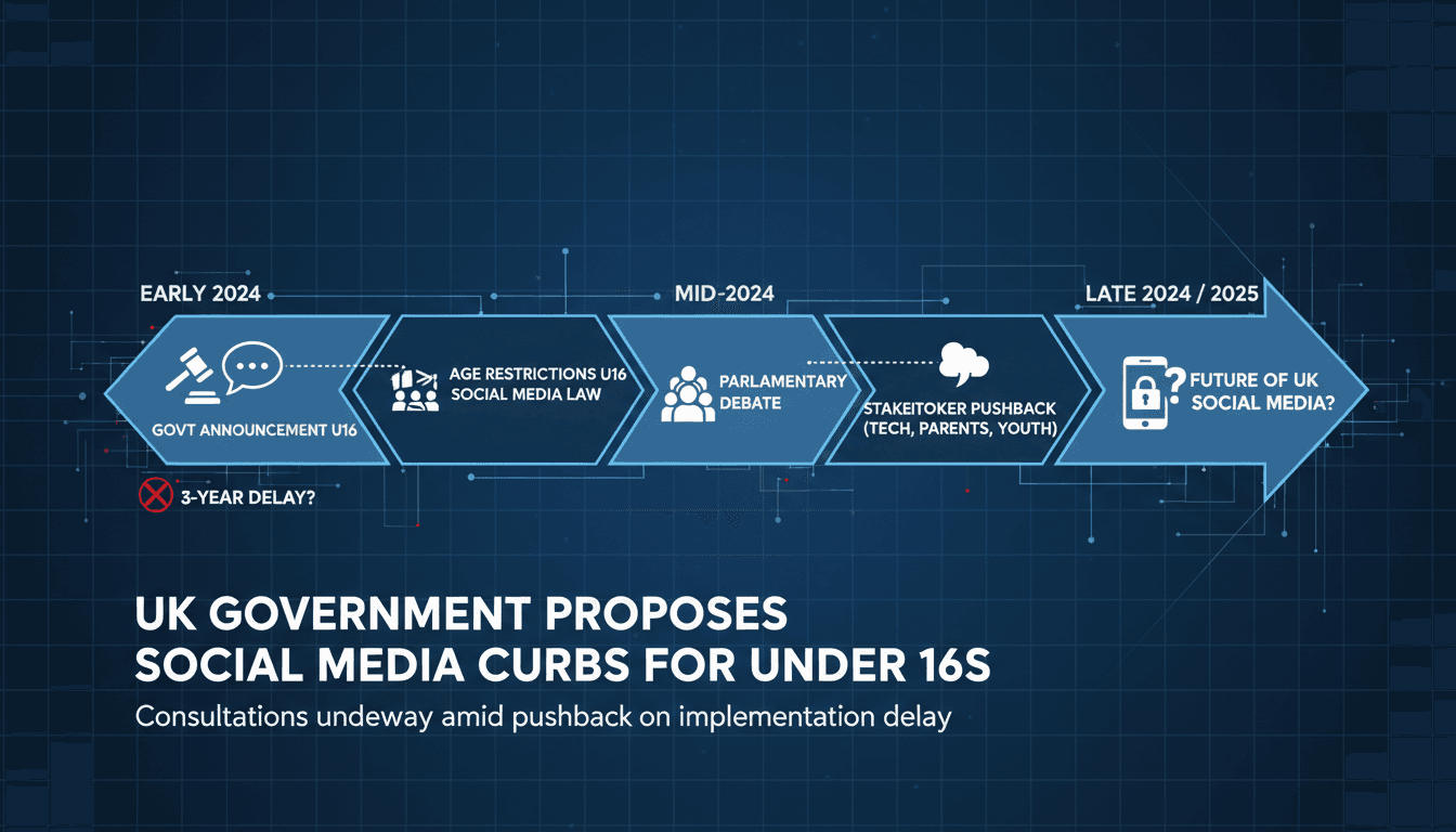 UK government proposes social media restrictions for users under 16