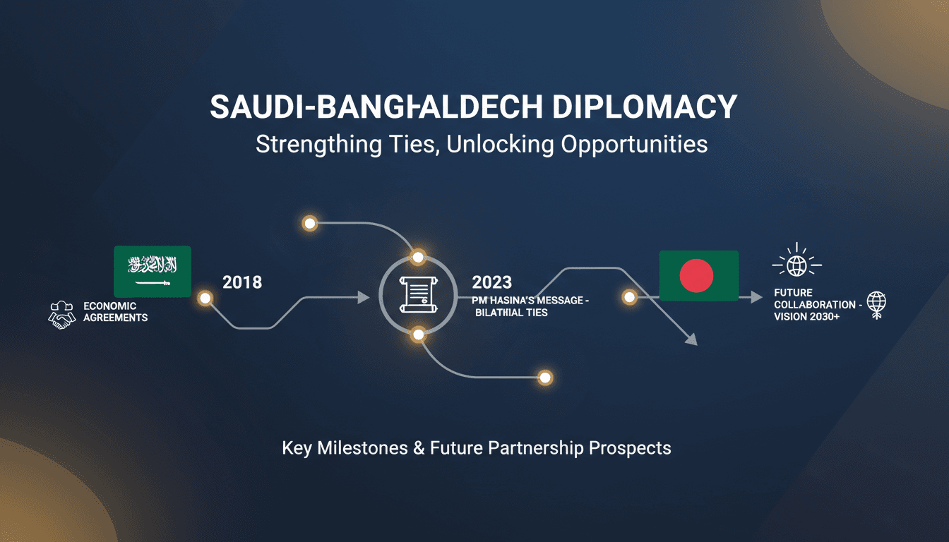 Saudi Crown Prince Receives Message from Bangladeshi Prime Minister on Bilateral Relations