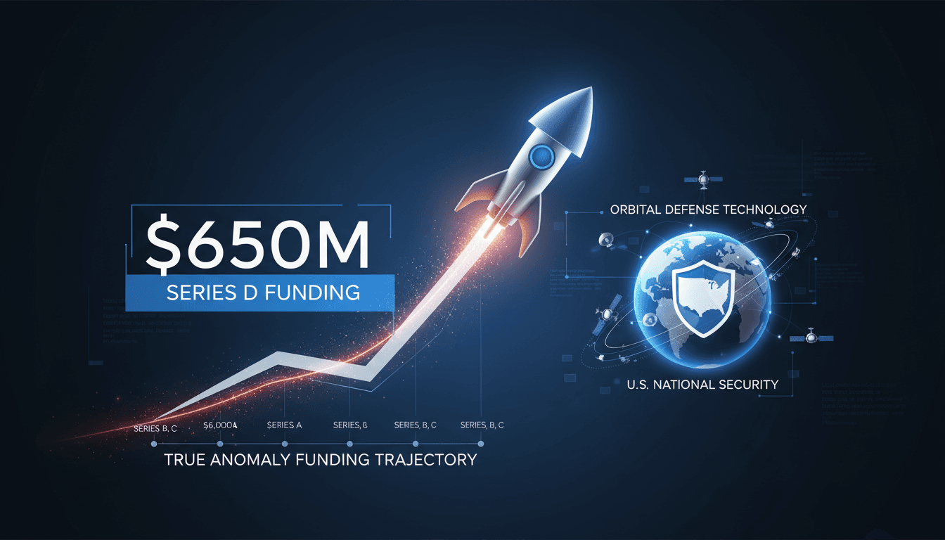 True Anomaly secures $650 million in Series D funding for orbital defense technology
