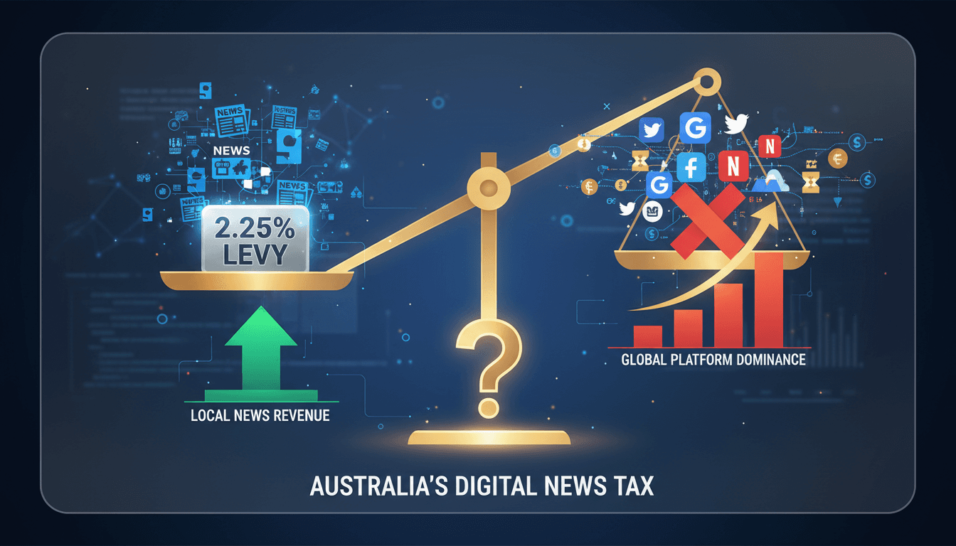 Australia proposes legislation for tech giants to pay local news outlets