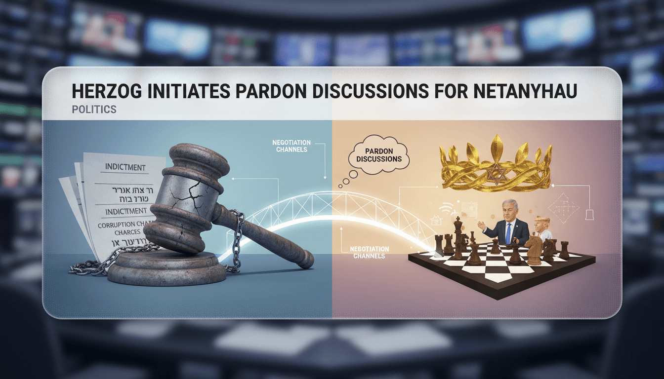 Israeli President Herzog Initiates Pardon Discussions for Netanyahu Amid Corruption Trials