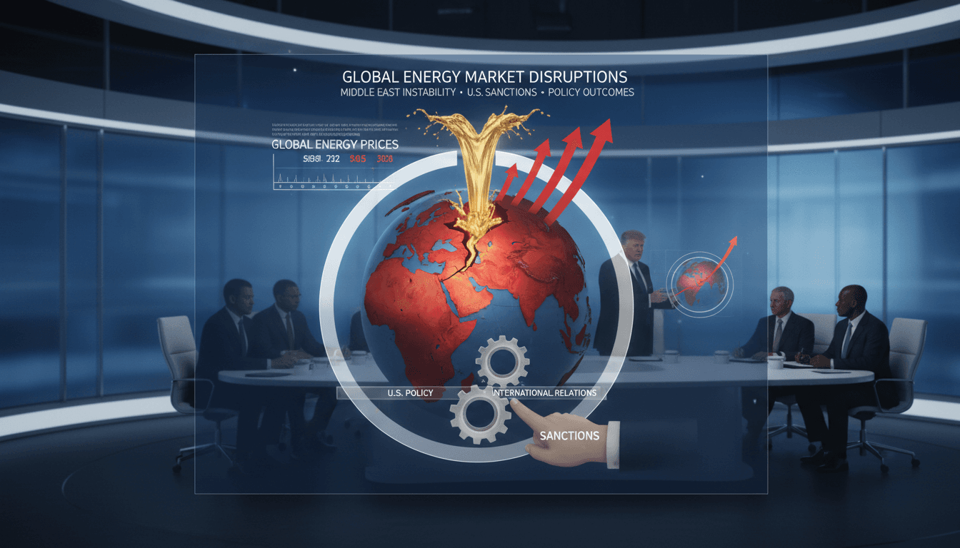 Trump Meets Oil Executives to Address Global Energy Market Disruptions