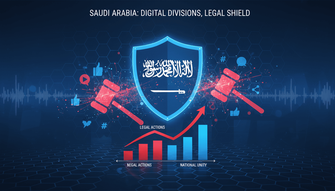 Saudi Arabia initiates legal actions against social media content threatening national unity