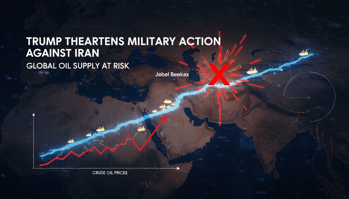 Trump threatens military action against Iran over nuclear site negotiations