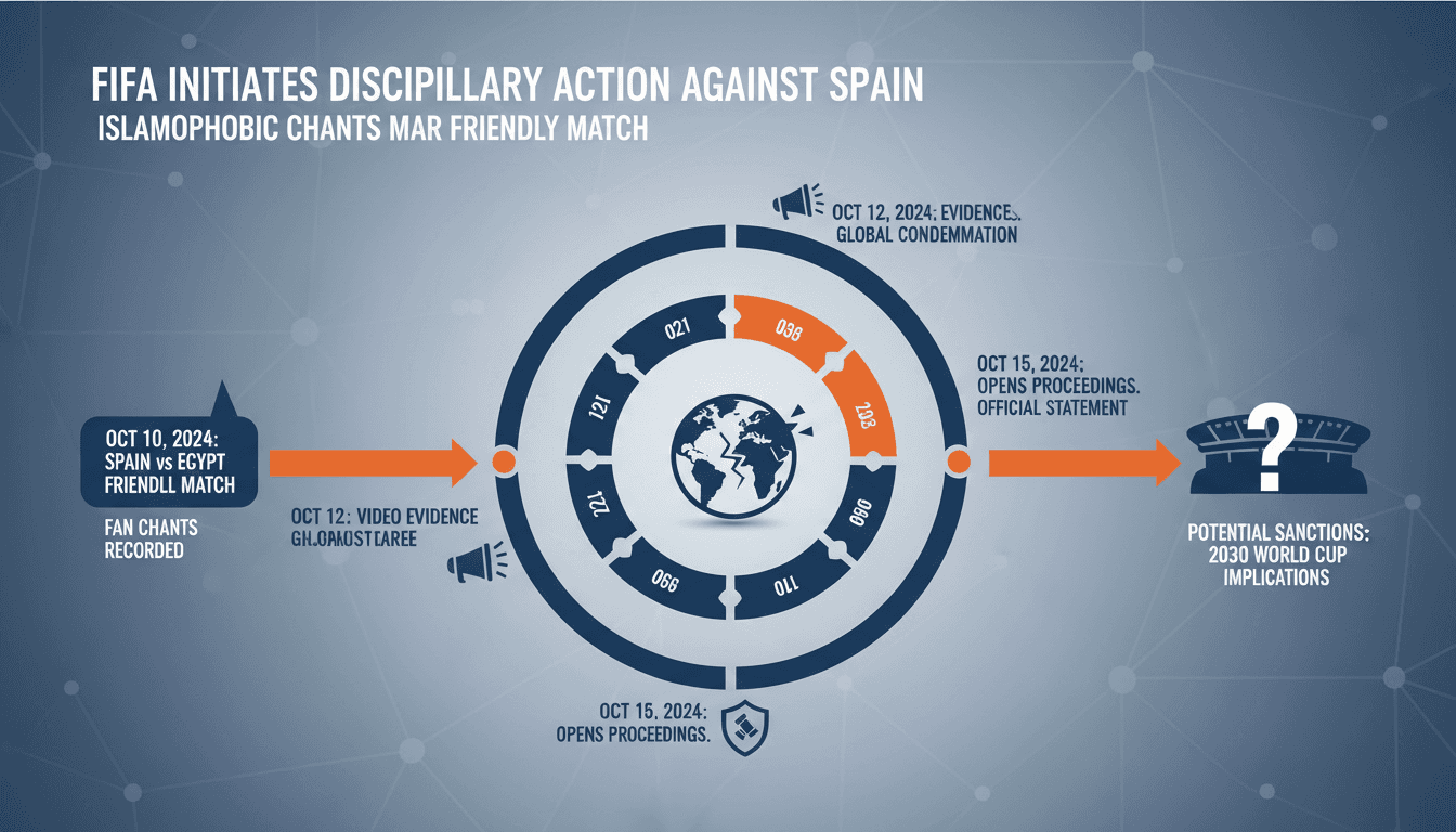 FIFA Initiates Disciplinary Action Against Spain for Islamophobic Chants During Friendly Match