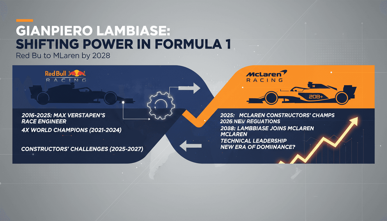 Gianpiero Lambiase to Depart Red Bull Racing for McLaren by 2028