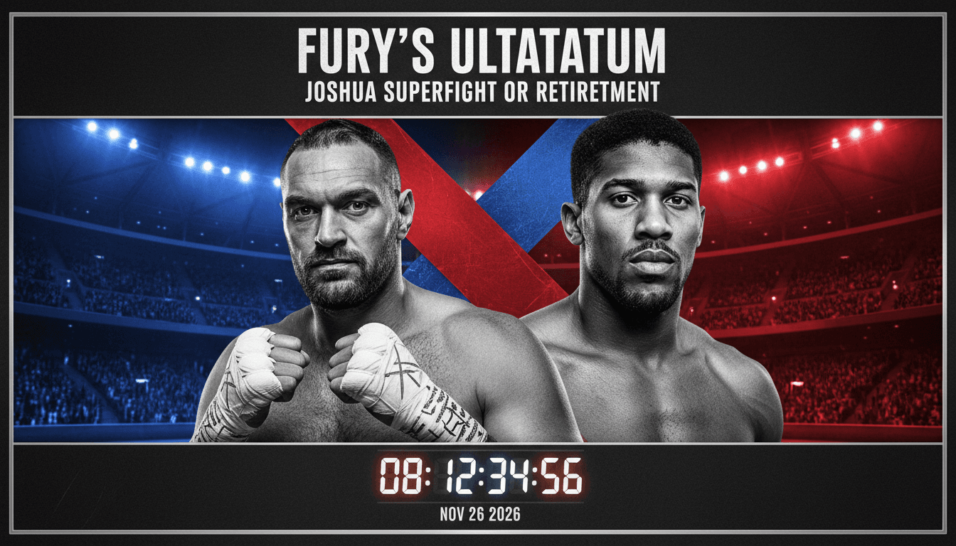 Tyson Fury issues ultimatum for Anthony Joshua superfight or retirement