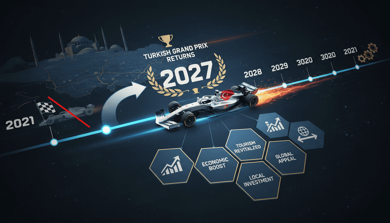Turkey to Host Formula 1 Grand Prix in Istanbul Starting 2027