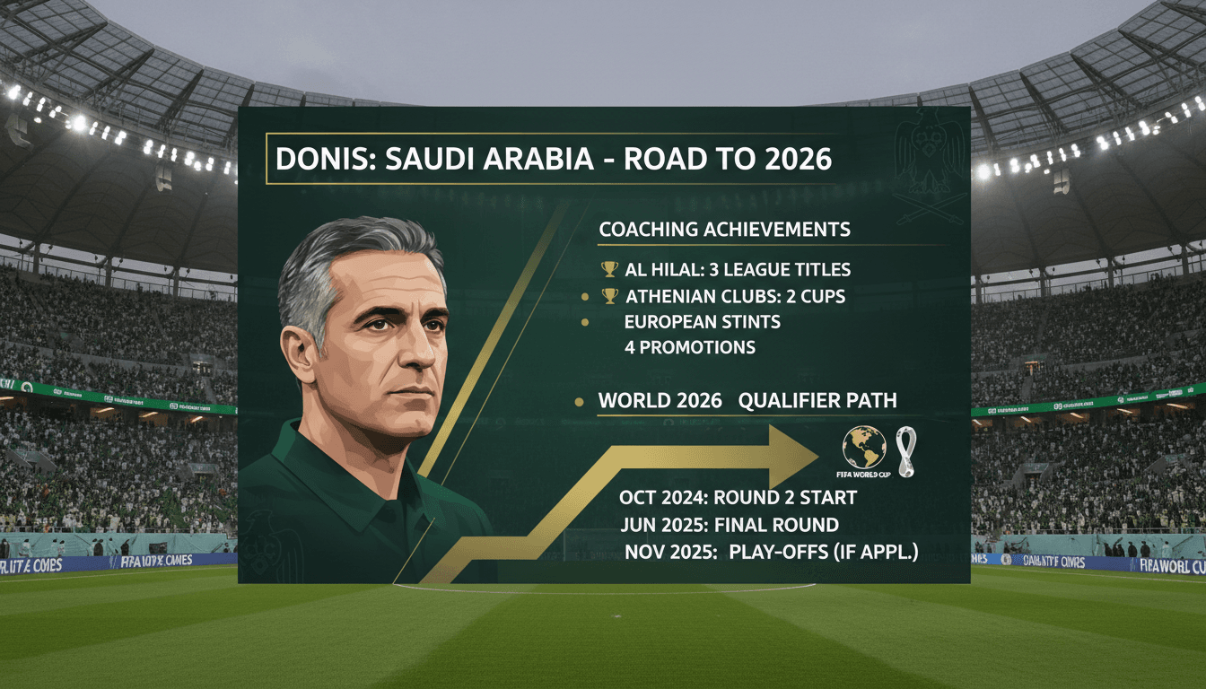 Georgios Donis appointed head coach of Saudi Arabia national football team ahead of World Cup