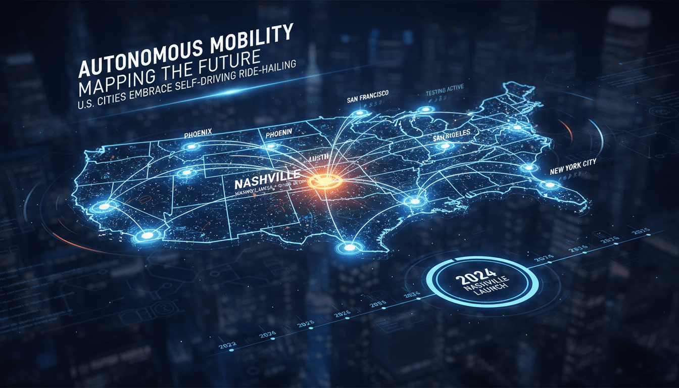 Waymo Launches Fully Autonomous Ride-Hailing Service in Nashville