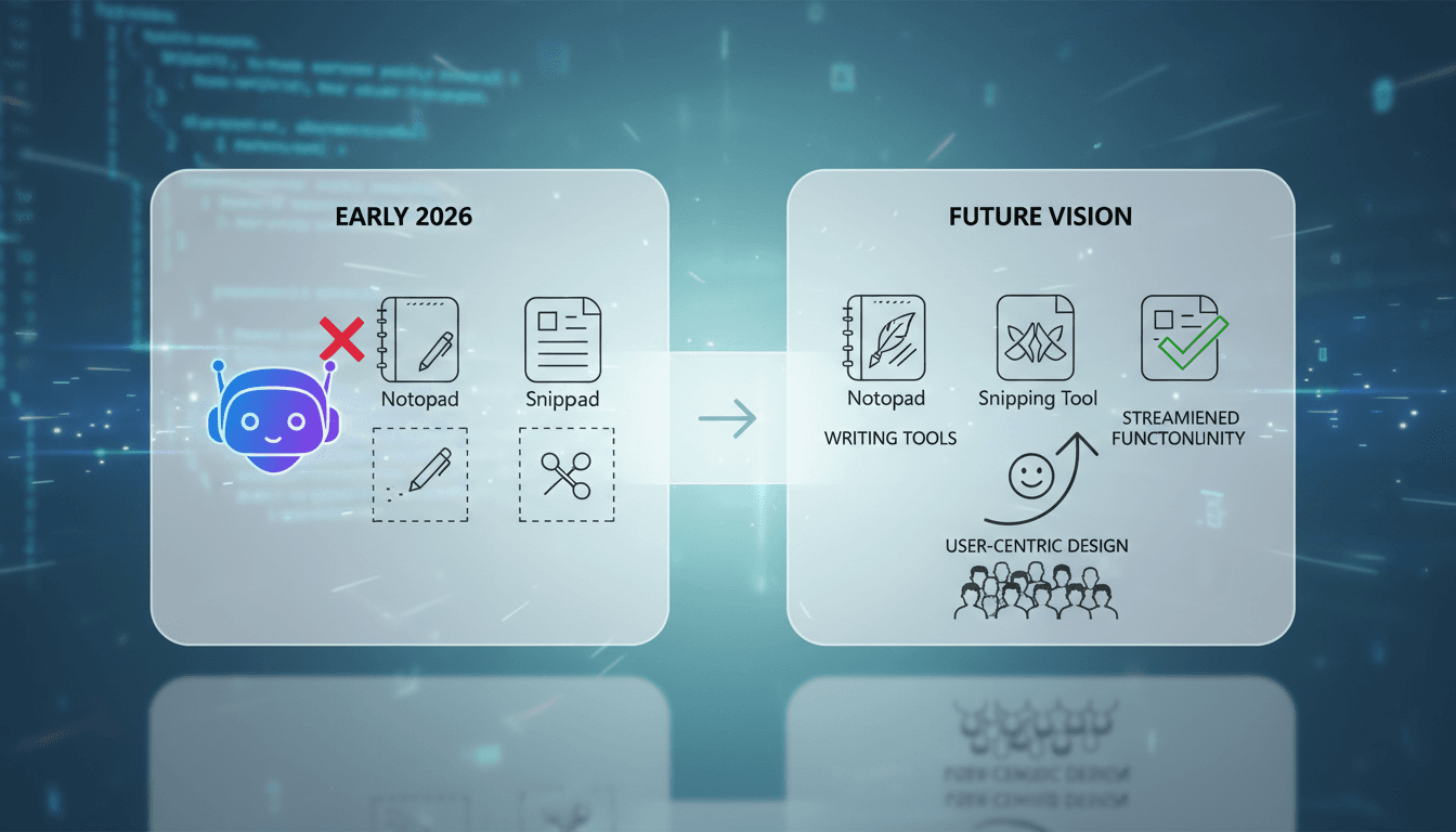 Microsoft Removes Copilot Branding from Windows 11 Insider Applications