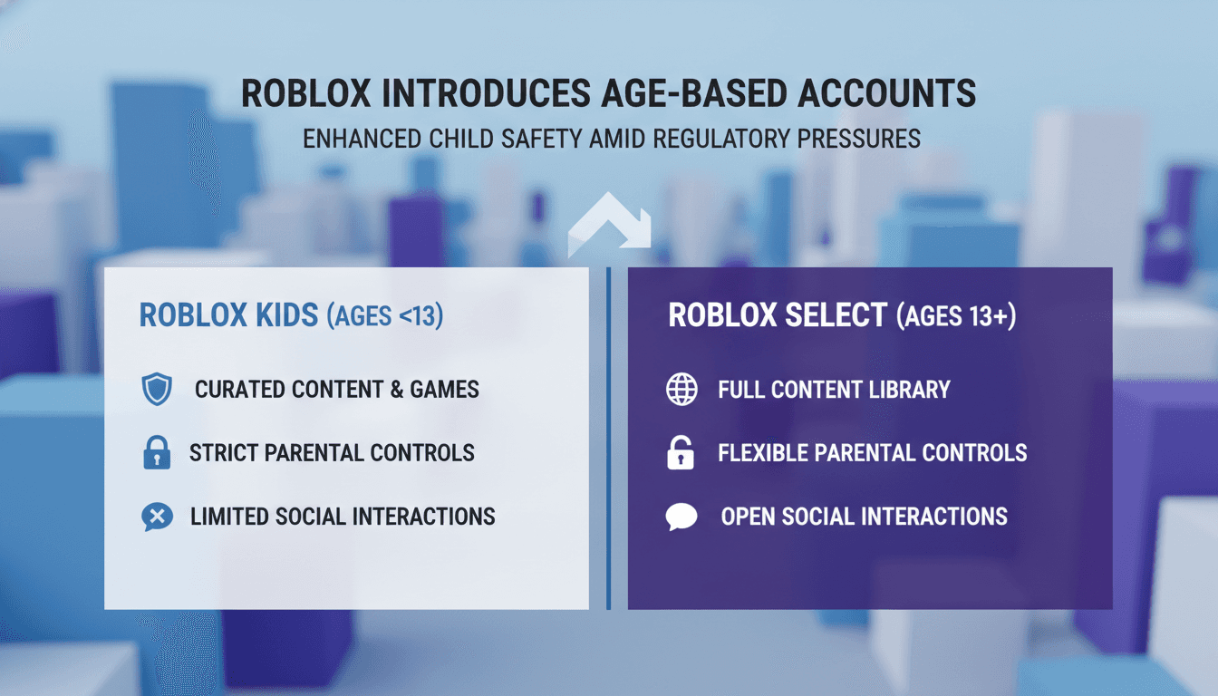 Roblox Introduces Age-Based Accounts to Enhance Child Safety Amid Regulatory Pressures