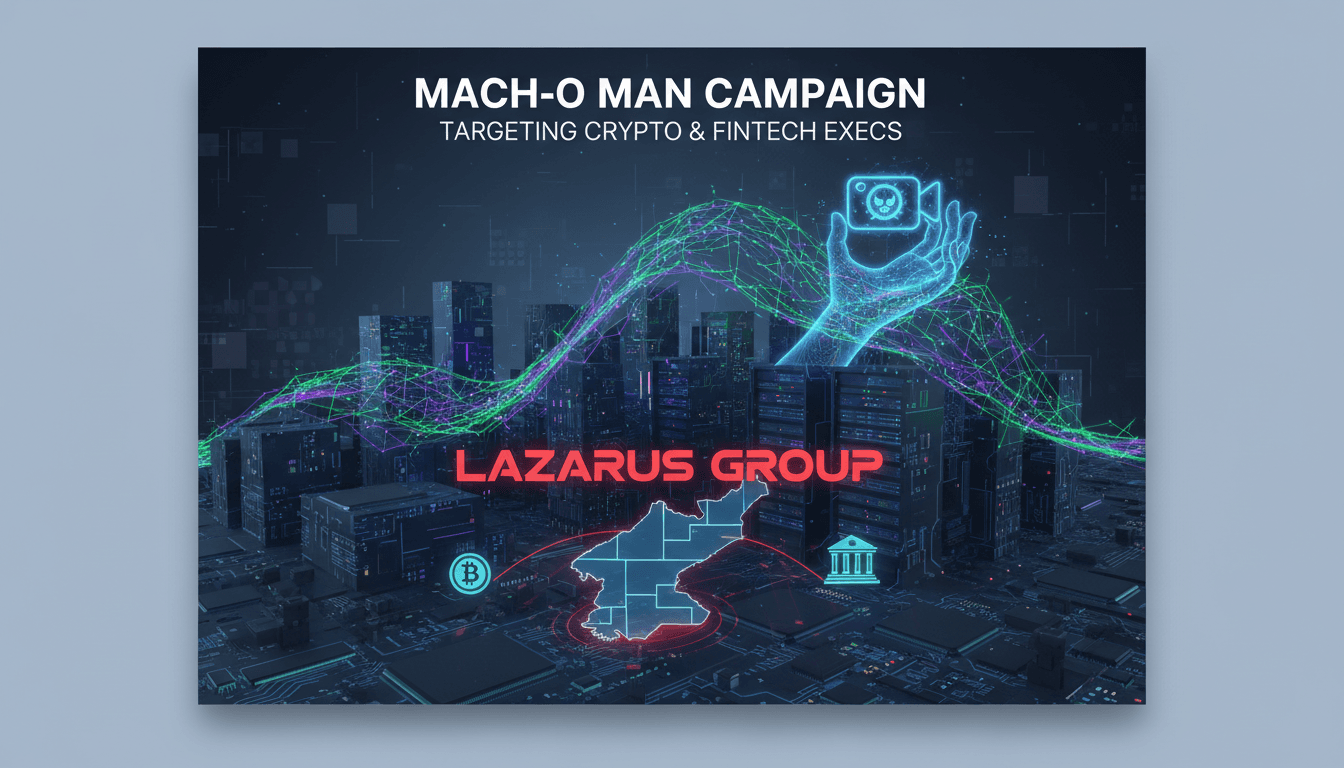 Lazarus Group Launches New Malware Campaign Targeting Crypto and Fintech Executives