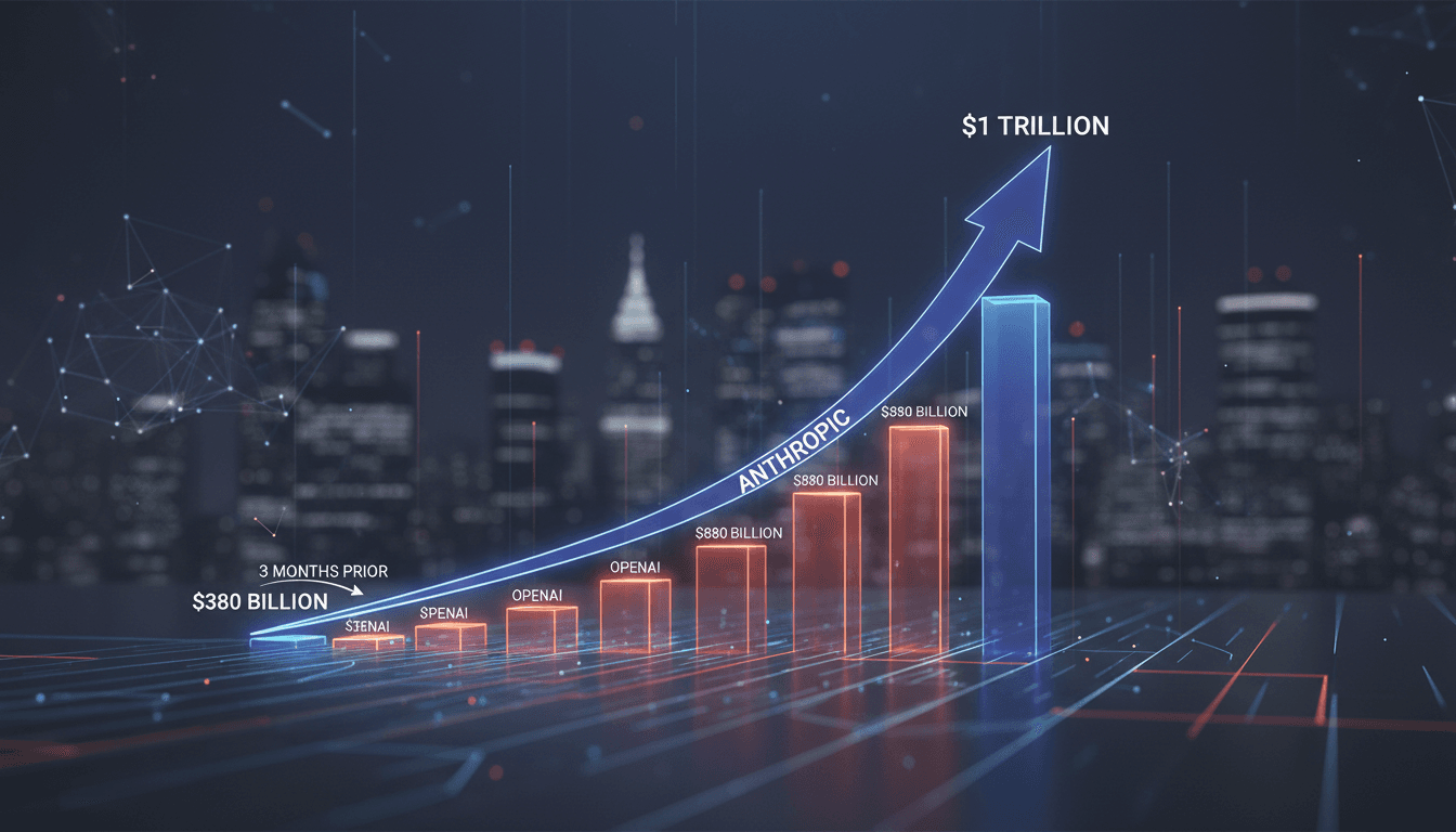 Anthropic's Valuation Surpasses $1 Trillion on Secondary Markets