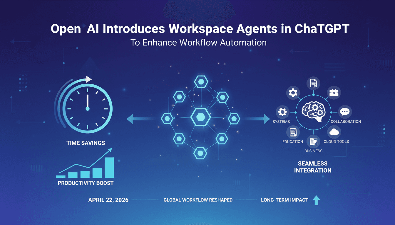 OpenAI Introduces Workspace Agents in ChatGPT to Enhance Workflow Automation