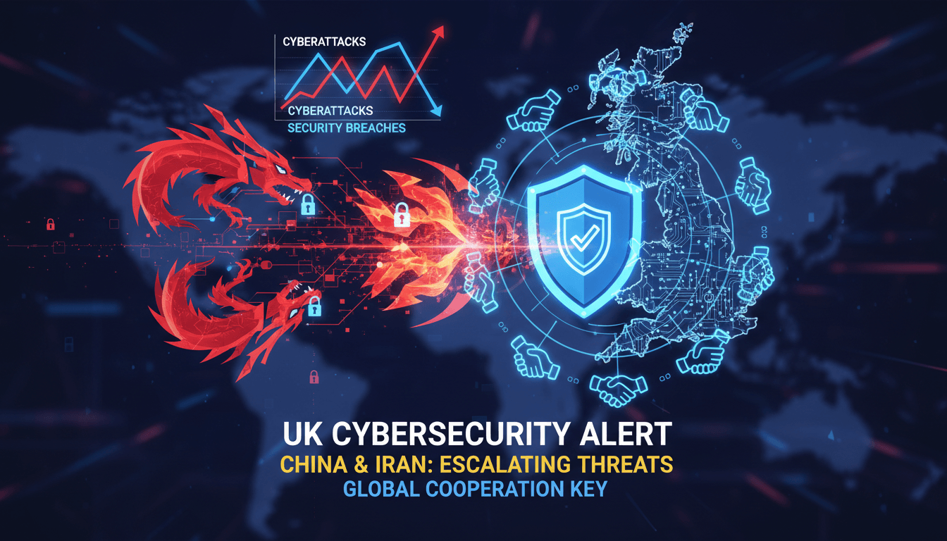 UK Cybersecurity Agency Warns of Escalating Cyberattacks from China and Iran