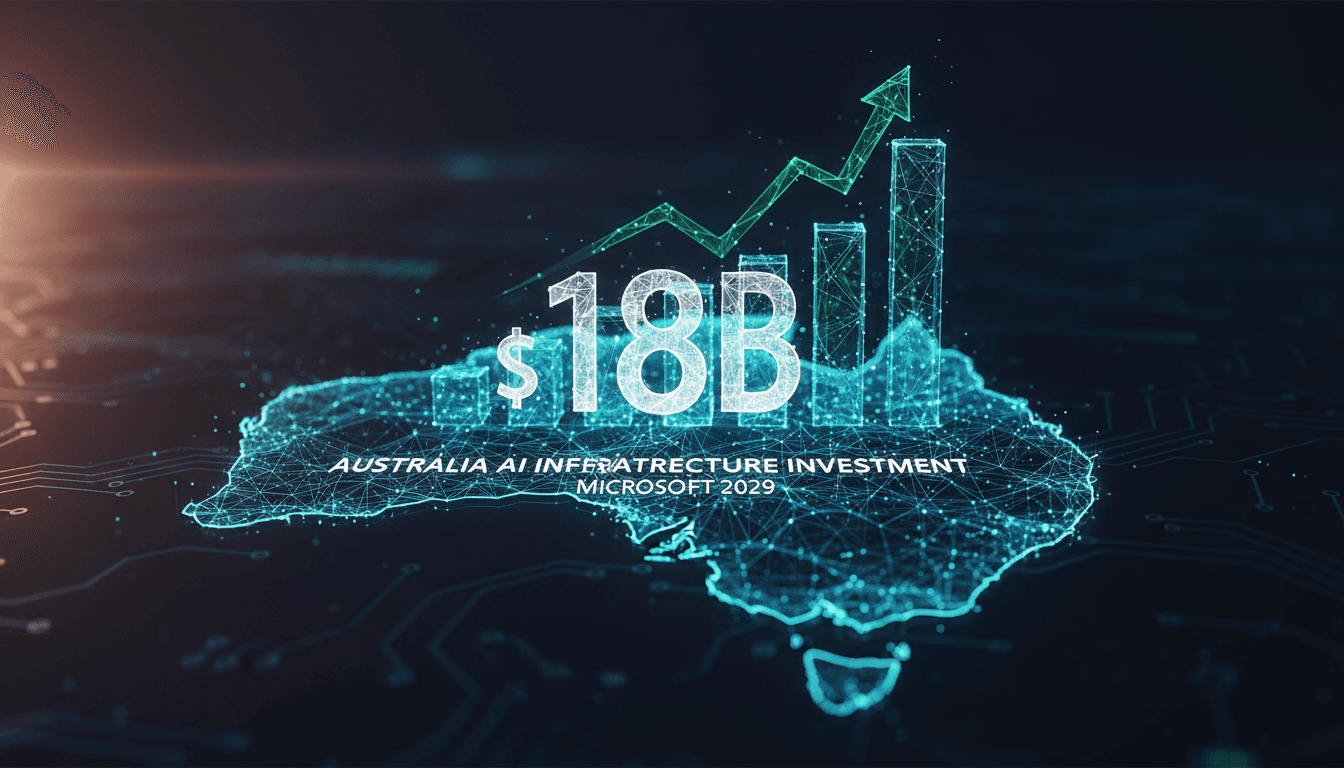 Microsoft invests $18 billion in AI infrastructure in Australia