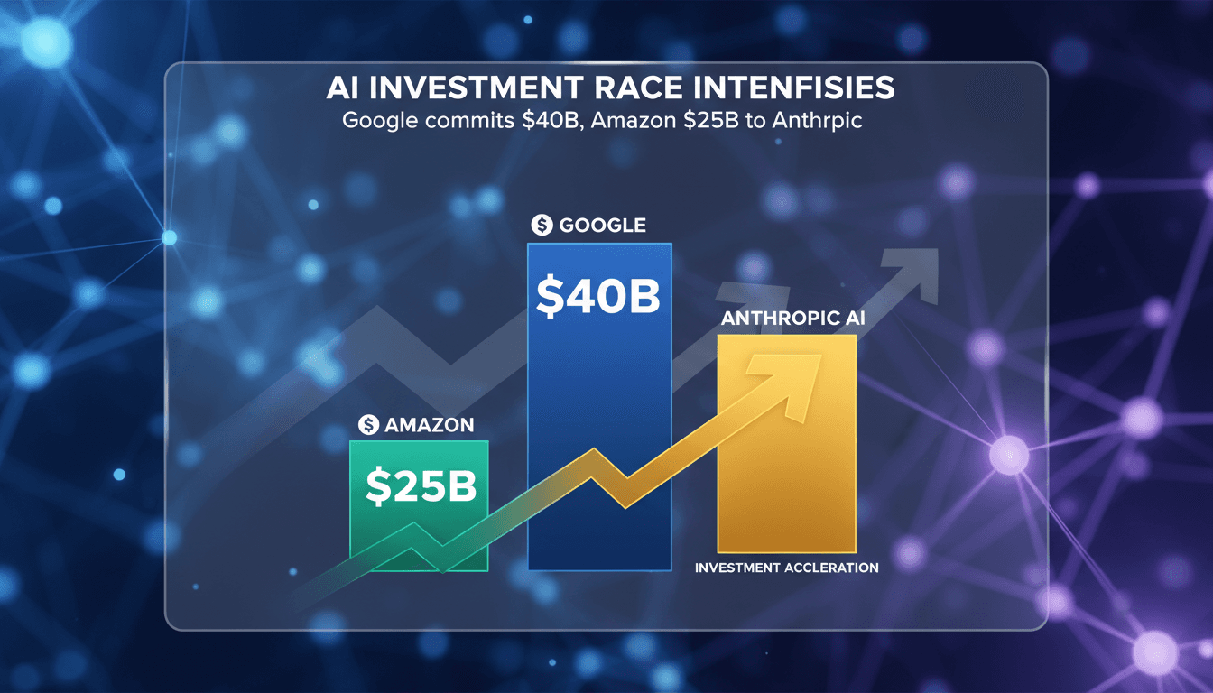 Google to invest up to $40 billion in AI firm Anthropic