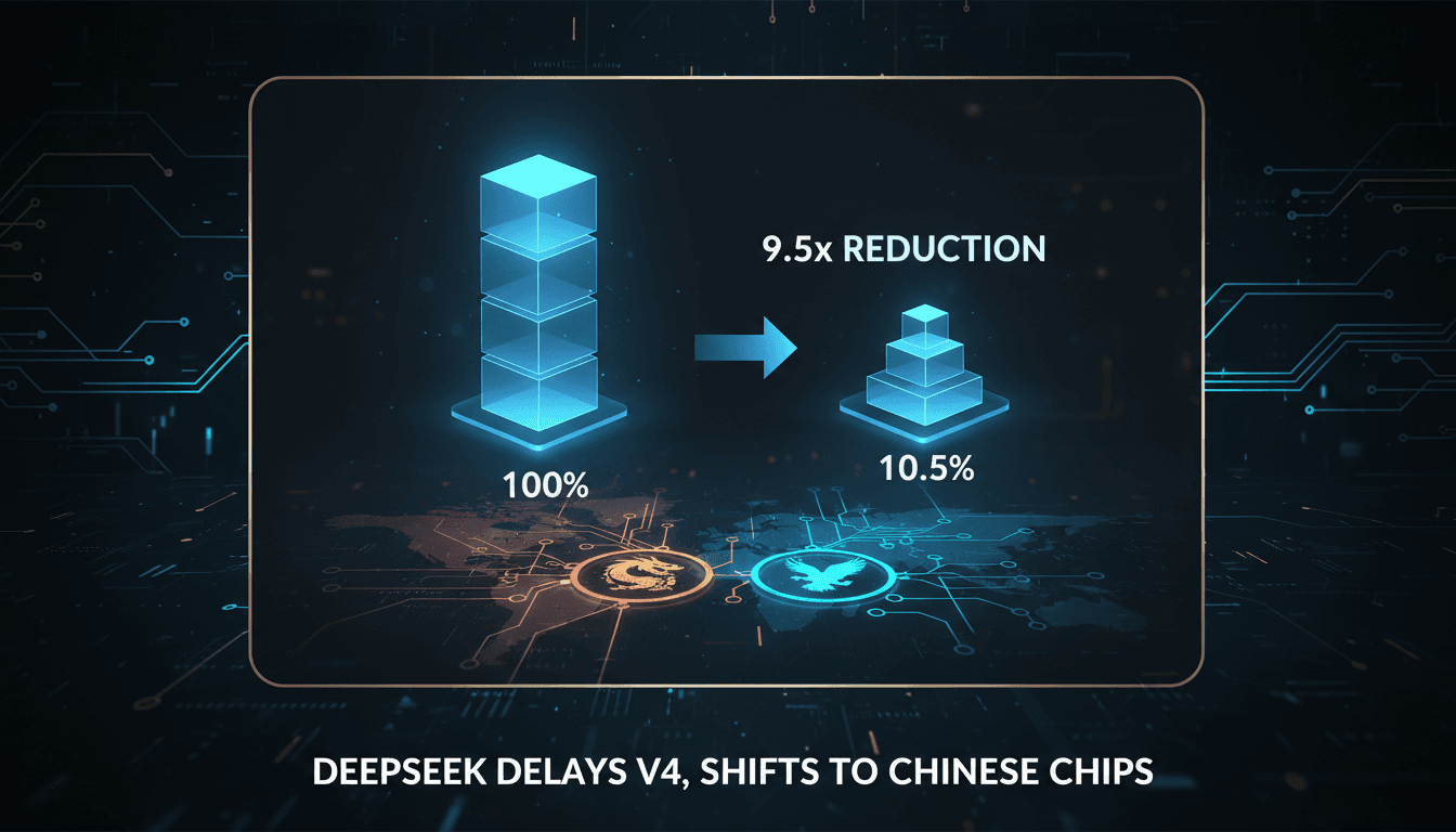 DeepSeek delays V4 model release to integrate with Chinese chip ecosystem