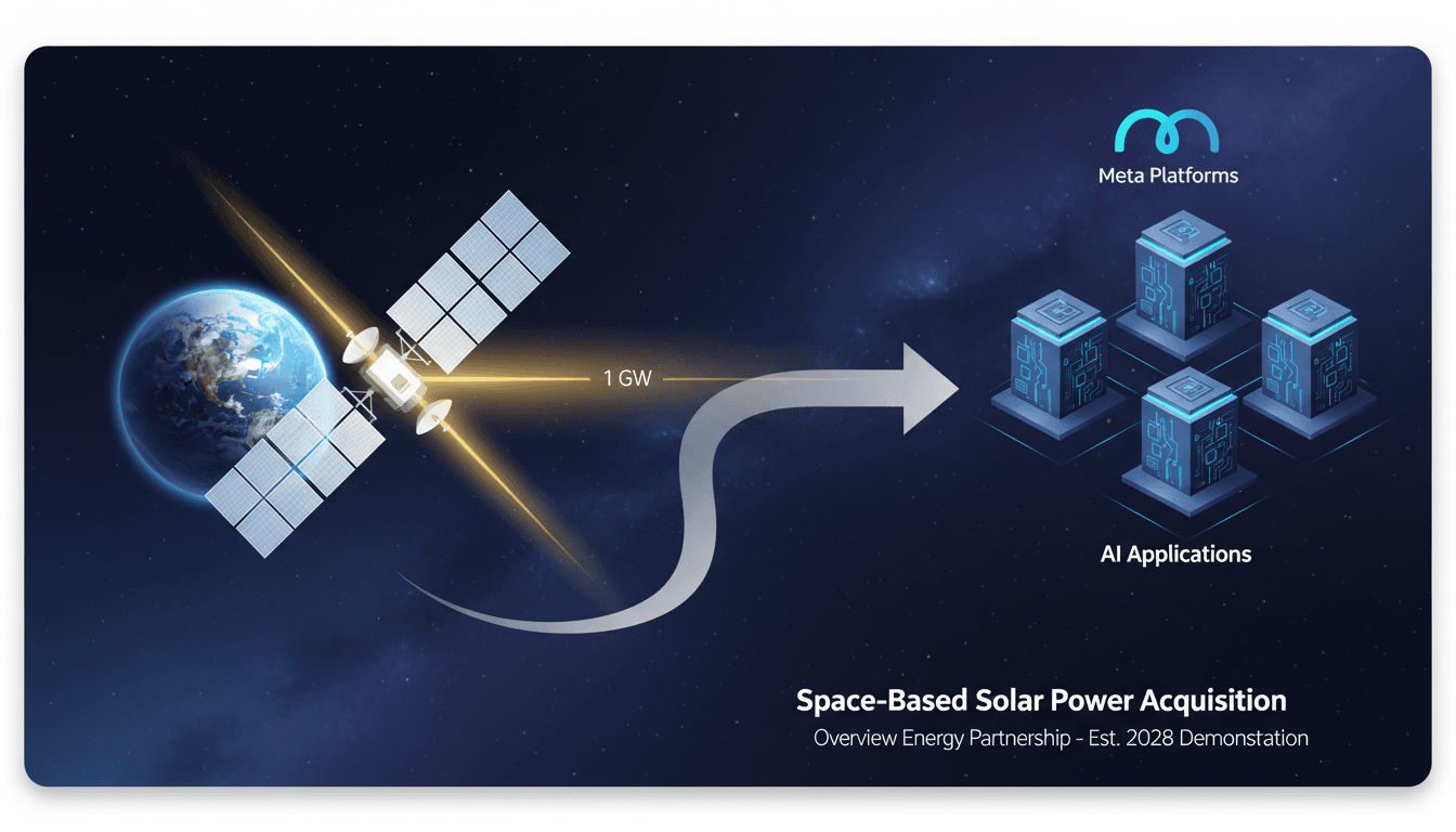 Meta Platforms partners with Overview Energy for space-based solar power acquisition