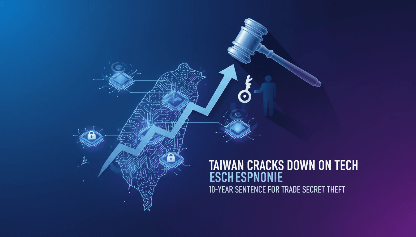 Taiwanese court sentences former Tokyo Electron employee to 10 years for stealing TSMC trade secrets