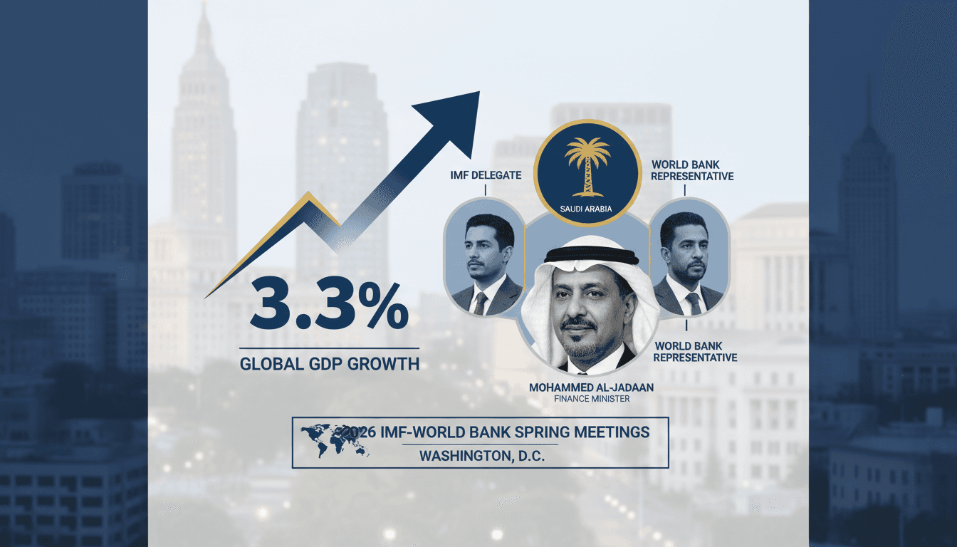 Saudi Arabia Leads Delegation at 2026 IMF-World Bank Spring Meetings