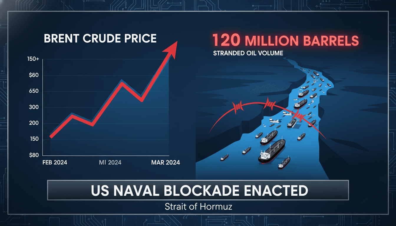 US Naval Blockade of Strait of Hormuz Enacted After Collapse of Iran Peace Talks Triggers Oil Price Surge