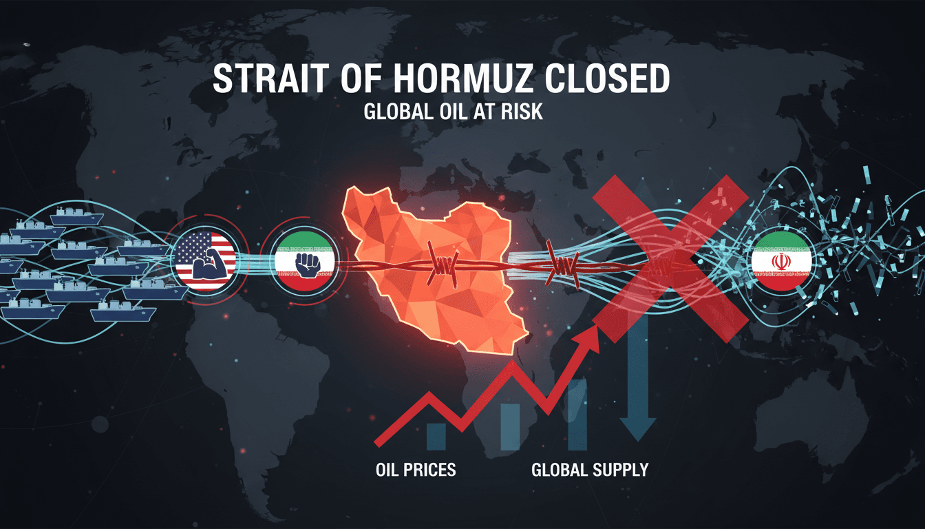 Iran Keeps Strait of Hormuz Closed Amid U.S. Sanctions and Military Tensions