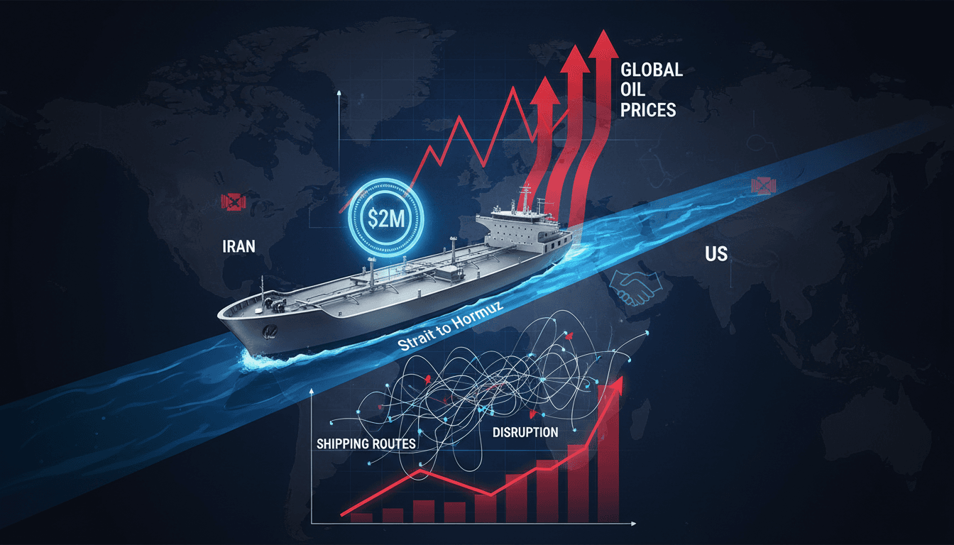 Iran proposes $2 million fee for tankers in Strait of Hormuz amid US negotiations